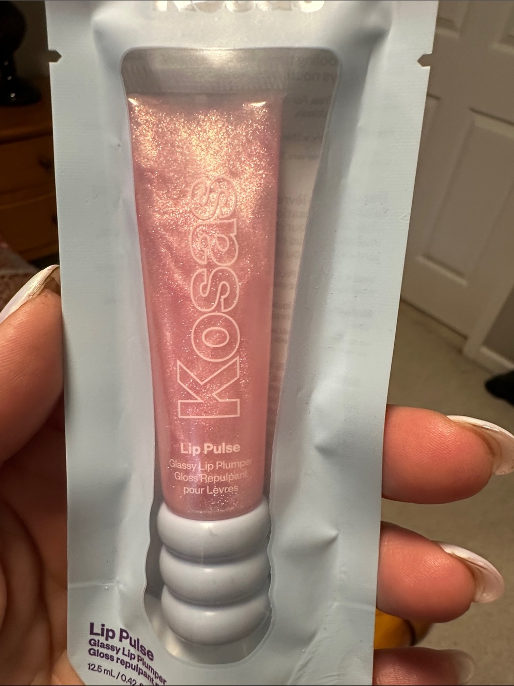 Kosas Lip Pulse Glossy Lip Plumper — Aura flare